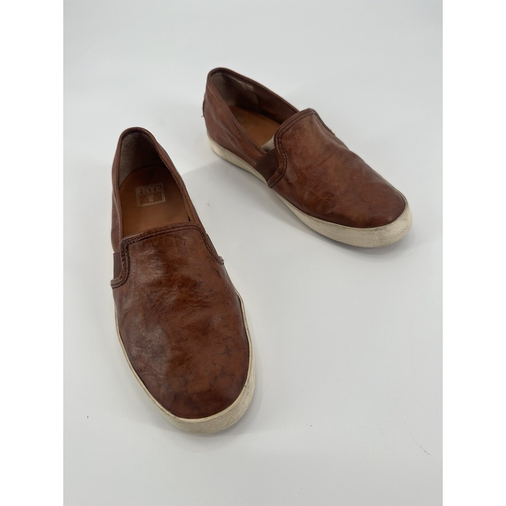 The Frye Company‎ 3470043- COG Size 7 M Brown Women's Shoes Slip On